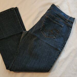 Bandolinoblu jeans sz 12 Caly modern boot cut good condition
